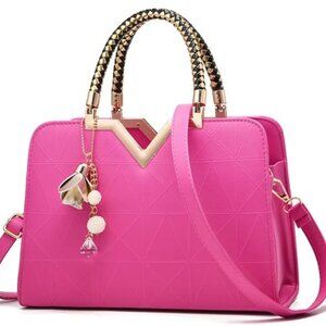New woman's high quality Pu leather designer fashion bag.